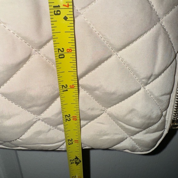 Zara Women Cream Colored Quilted Puffer Jacket Size XL (check measurements) - Picture 11 of 11